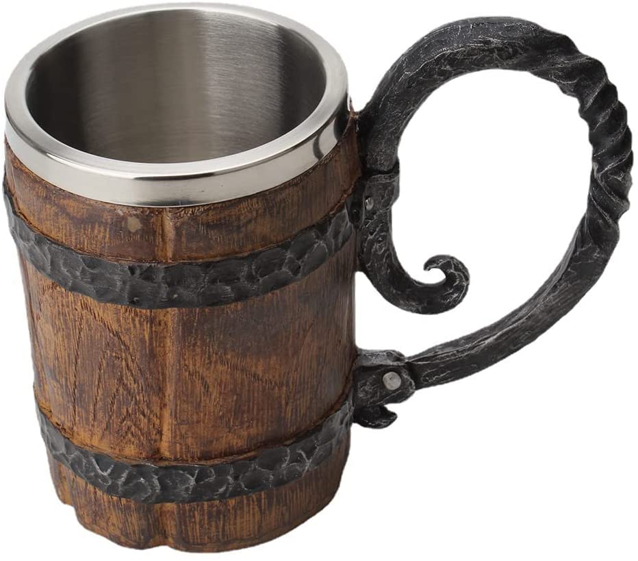 Antiqued Wooden Barrel